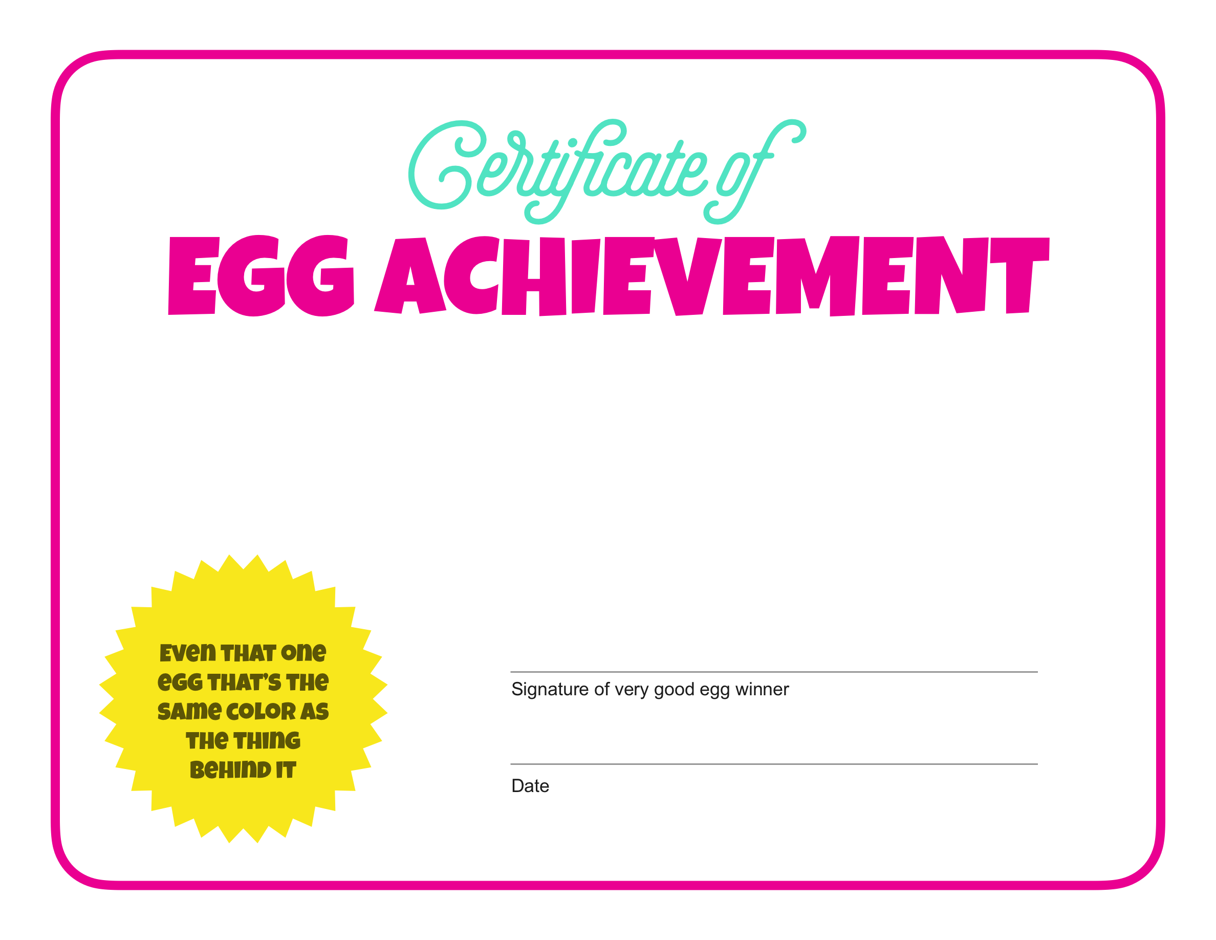 Certificate bkg